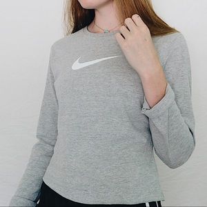 Grey Nike Top